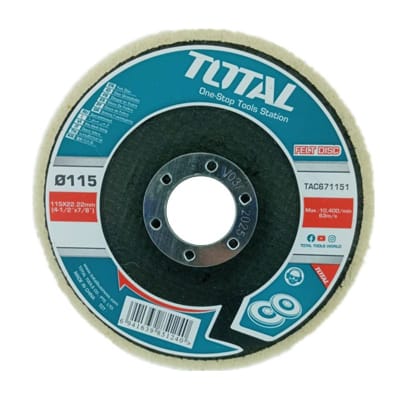 Disco de fieltro 115mm TAC6711511