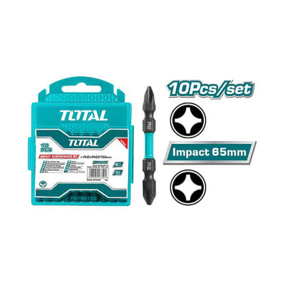 Juego puntas magneticas de imapcto PH2 65MM  TACIM16PH233