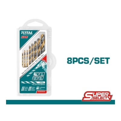 Juego de Brocas para Metal 8pcs TACSD0801