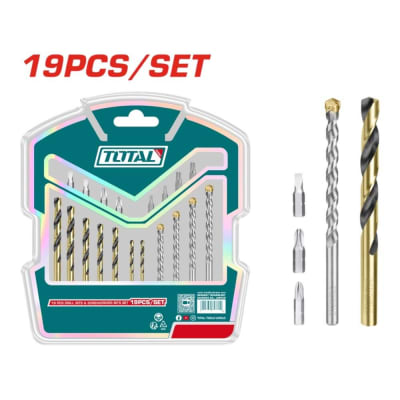 Juego de Brocas y puntas por 19pcs TACSDB1901