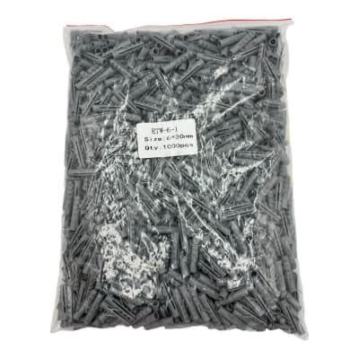 Tarugo Plastico 6mm 1000 unidades Tar6