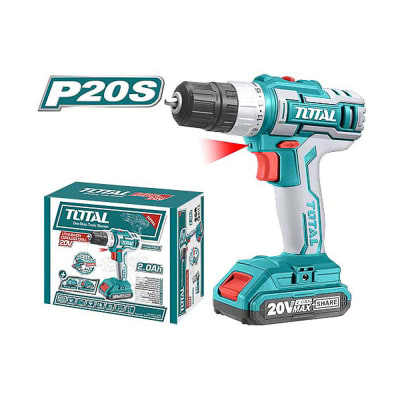 Taladro inalámbrico litio-ion 10mm 20V TDLI200241