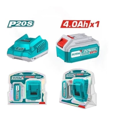 Kit de Bateria y Cargador 20V 4.0AH Tfbcpk12141