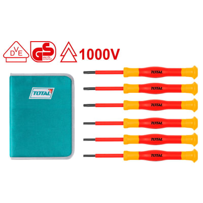 Juego de destornillador Precision electricista 6pcs THKIPSD06011