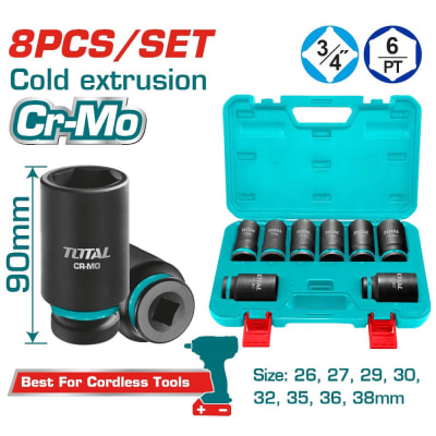 Juego de Dados de Impacto por 8pcs 3/4