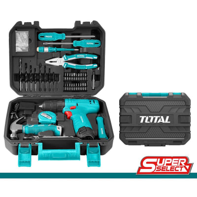 Set destornillador inalambrico y herramientas 81pcs THKTHP108121