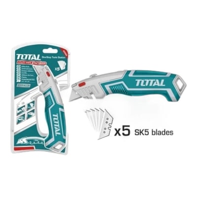 Cuchillo Cartonero con 5 hojas Corto THT5116118