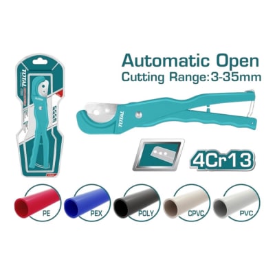 Cortador de Tubo PVC 3-35mm Tht533511