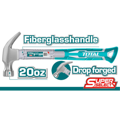 Martillo mango fibra 20oz THT732061
