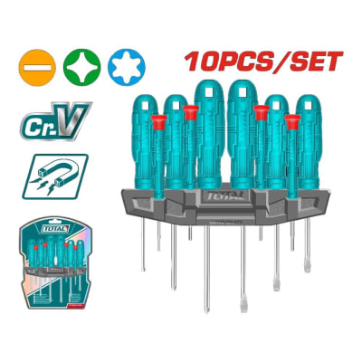 Juego de destornillador 10pcs THTDC2510011