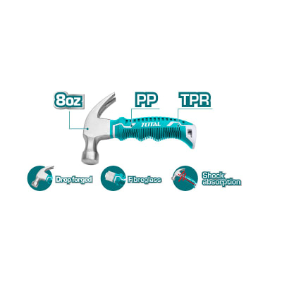 Martillo mango corto 8oz THTM7386D1