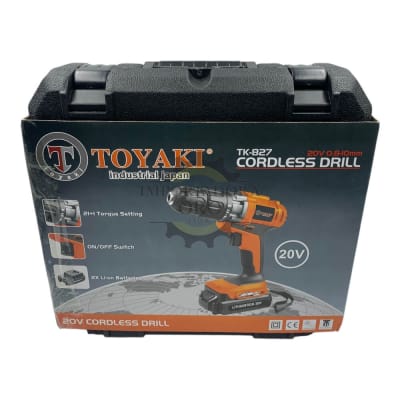 Taladro Inalambrico 20 Volts 2 Baterias Tk8271