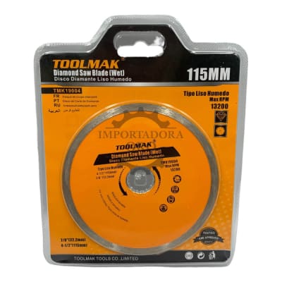 Disco Diamantado Liso 115mm TMK19004