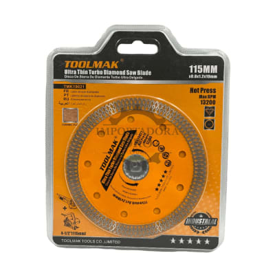 Disco Hoja Sierra De Diamante 4 1/2