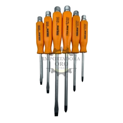Juego de destornillador golpe 6 piezas TMK190221