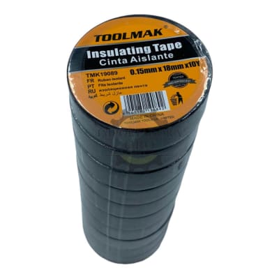 Cinta Aislante 10Y Negro TMk19089