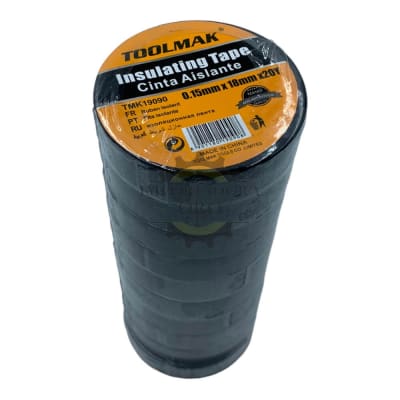 Cinta Aislante 20Y Negro TMk190901