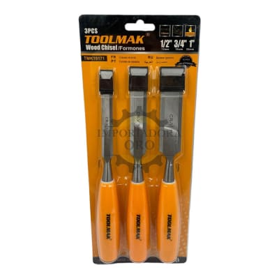 Set de formon 3 piezas Tmk19171
