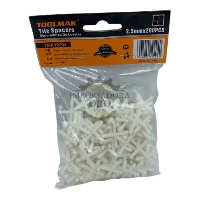 Separador de ceramica 2.5mm 200pcs Tmk19204