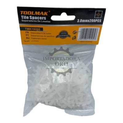 Separador de ceramica 3mm 200pcs Tmk19205