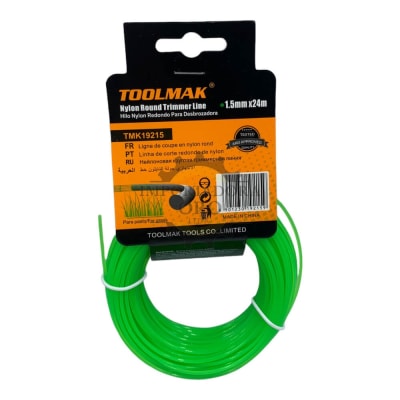 Nylon orilladora 1.5mmx24mt Tmk19215