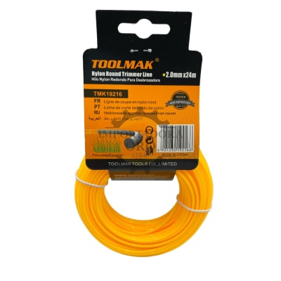 Nylon orilladora 2.0mmx24mt Tmk19216