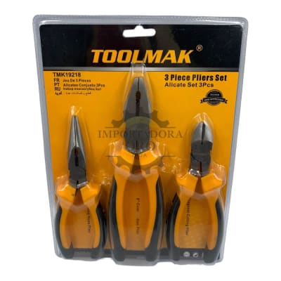 Juego de alicate 3 piezas Tmk19218