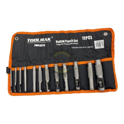 Juego de sacabocado golpe 12 piezas Tmk192731