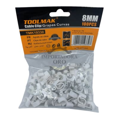 Grampa para cable coaxial 8mm Tmk19330