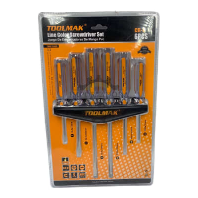 Destornillador 6 piezas Tmk194081