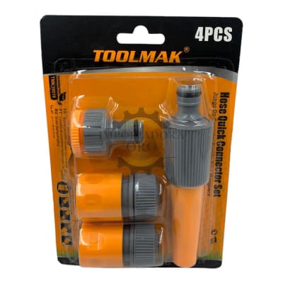 Set de acoples para riego 4 piezas Tmk19519