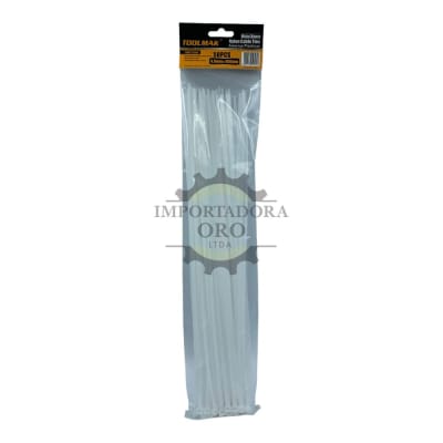 Amarra plastica 4.8x400mm blanca Tmk195641