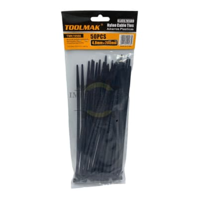 Amarra Plastica 4.8x200 negra Tmk195681