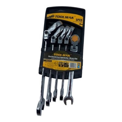 Juego de punta corona con chicharra flexible 5 piezas Tmk19718