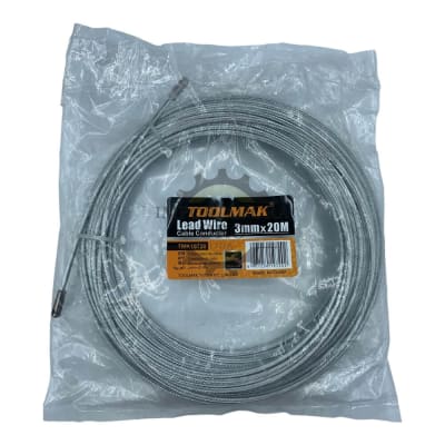 Laucha pasacables 3mmx20mt Tmk19720
