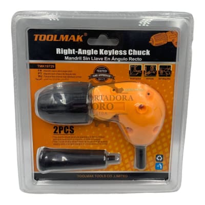 Mandril taladro angulo recto 2 piezas Tmk197291