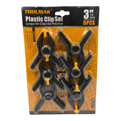 Set de clips 6 piezas Tmk197791