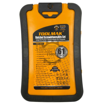 Set de puntas Phillips 61 piezas Tmk199131
