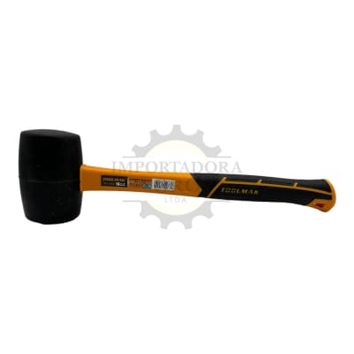 Martillo de goma 16oz mango fibra Tmk199881