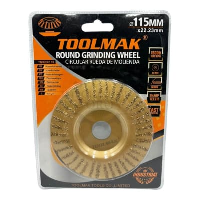 Disco de Desbaste y Pulido curvo Para Madera TMK20139
