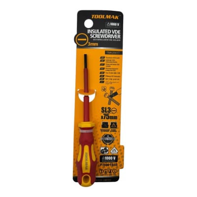 Destornillador Aislado 1000v Sl3x75mm TMK204171