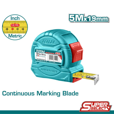 Huincha de medir 5mts x 19mm TMT34519