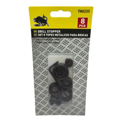 Set 8 topes metalicos para brocas TN0235