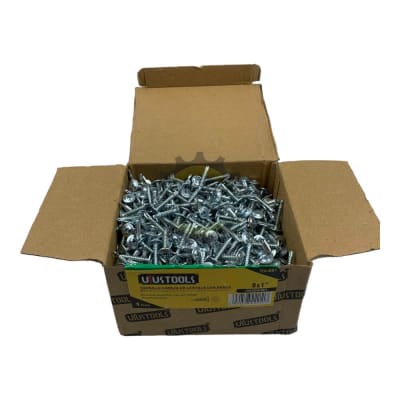 Tornillo cabeza lenteja punta broca 8x1