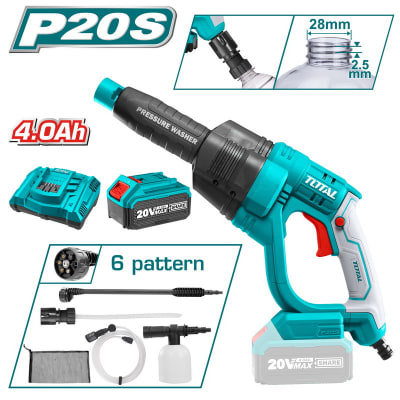 Hidrolavadora Inalambrico 24.8BAR 20V TPWLI20081