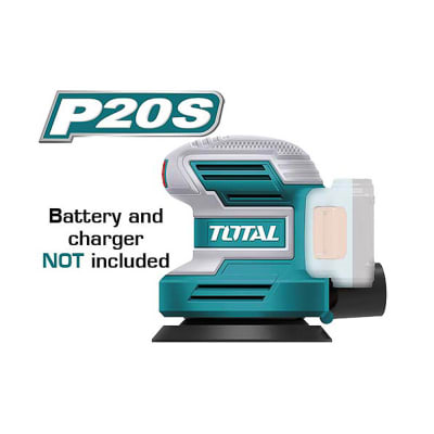 Lijadora orbital inalambrica 20V 125MM litio-ion TROSLI20011