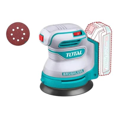 Lijadora Orbital Inalambrico 20v 125mm TROSLI20021