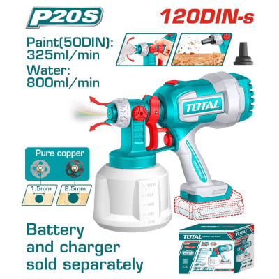 Pistola Pintar Inalambrica 20V 800ml TSGLI20041