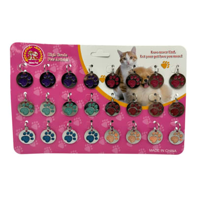 Set Placa Pata Con Escarcha XA2261