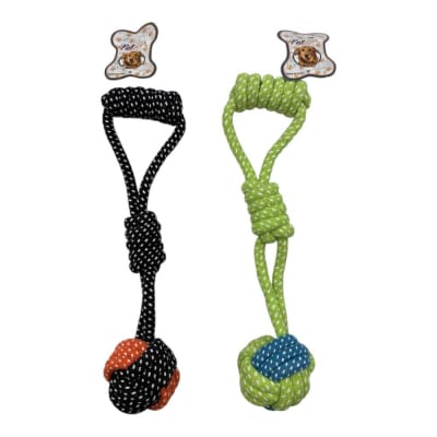 Juguete Soga Pelota Con Manilla 29cm 12 pcs Color Aleatorio XRMS0261